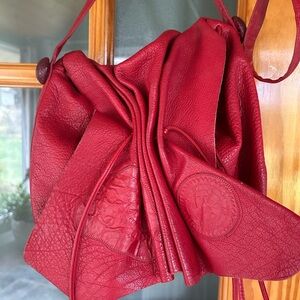 Vintage Carlos Falchi Buffalo Bag